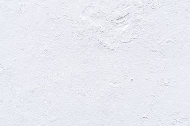 Beyaz arka plan için sert beton alçı duvar. Sert desenli arka plan. Siyah ve Beyaz arka plan için eski beyaz duvar arka planı. Dekorasyona güzelce monte edilebilir..