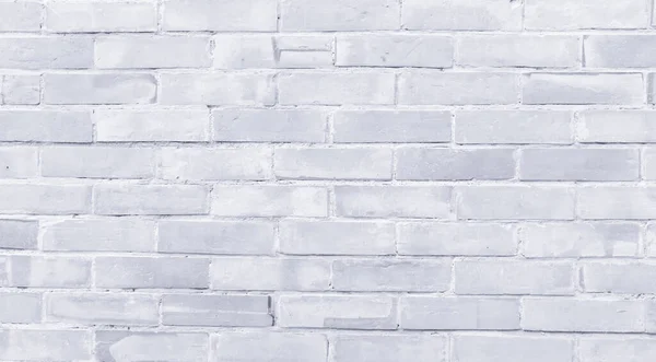 Moderno Bianco Vintage Mattone Parete Texture Sfondo Retrò Bianco Lavato — Foto Stock