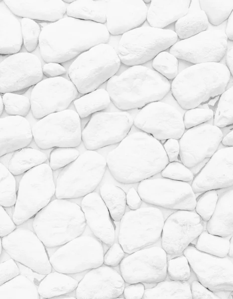 Evin Dikey Duvarları Arka Plan Için Beyaz Taşlarla Süslenmiştir Çok - Stok İmaj