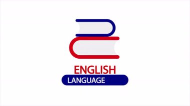 İngilizce Gündüz kitapları, sanat videosu illüstrasyonu.