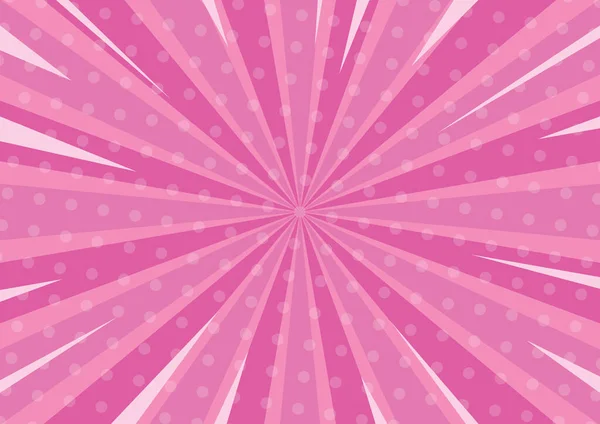抽象ピンクの背景ベクトル図 抽象ピンクの背景 装飾バナーをテーマにロールサプライズ人形ガーリッシュスタイル 招待状テンプレート — ストックベクタ