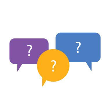 Geribildirim Konuşması Çok Renkli Simge Ayarları. Stok çizimi. Tavsiye, Kabarcık, İş, İletişim