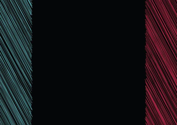 Abstrakter Tiktok Hintergrund Vektorillustration Abstrakter Hintergrund Futuristischer Blauroter Vektor Schwarzer — Stockvektor