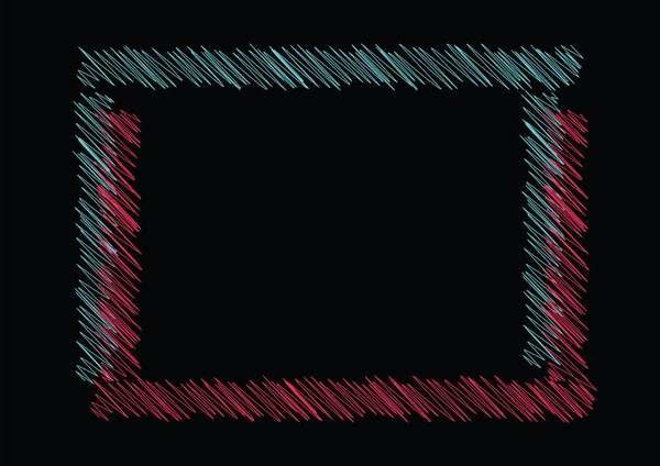 概要Tiktok背景 ベクトルイラスト 抽象的な背景 未来的な青の赤のベクトル黒の背景 コントラストカラーボーダーデジタルダイナミックエレガントな ティック トックティック トック — ストックベクタ