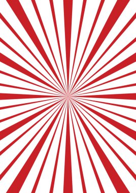 Tatlı kırmızı beyaz şeker soyut spiral arka plan. Noel kutlaması tatili tasarımı. Vektör illüstrasyonu