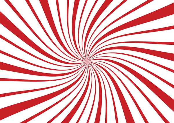 Doce Vermelho Doce Branco Abstrato Fundo Espiral Natal Celebração Feriado —  Vetores de Stock