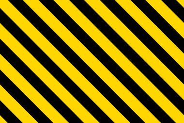 Sarı siyah diyagonal çizgi uyarısı. Güvenlik şeridi uyarısı tehlike işareti tehlike işareti