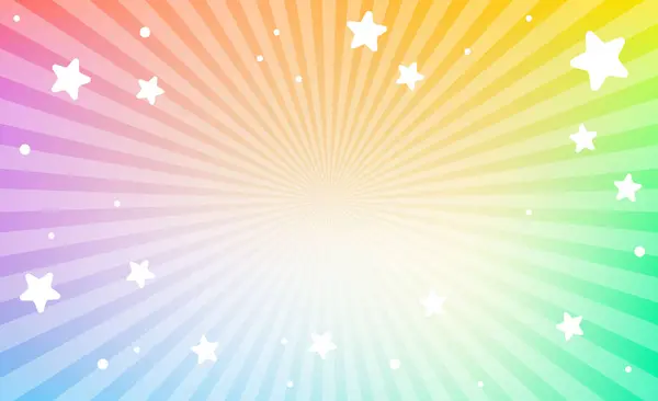 Colorful Rainbow Design Vector Illustration Bright Color Design Background Trendy Διανυσματικά Γραφικά