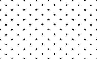 Kusursuz yıldız deseni. Yıldızlar kusursuz desen. Gökyüzünde yıldız olan kusursuz bir desen. Soyut geometrik arkaplan. Geometrik desen. Yıldızlı arka plan. Tek renkli tekstil tasarımı