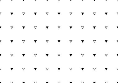 Üçgenli siyah beyaz desen. Küçük üçgenleri olan kusursuz siyah ve beyaz desenli. Üçgenli siyah ve beyaz geometrik kusursuz desen