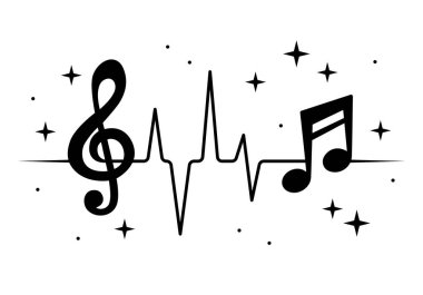 Müzik kalp atışı, notalı nabız.