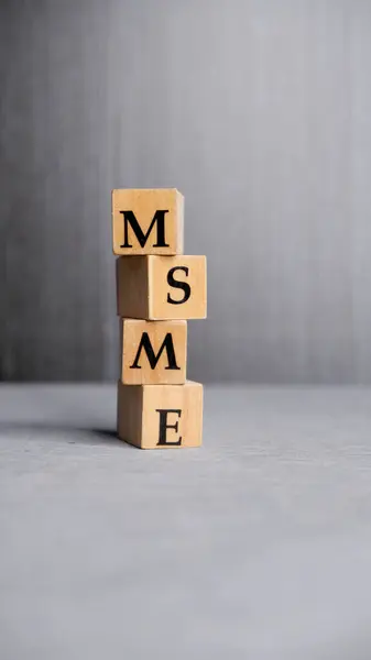 MSME or Ministry of Micro, Small and Medium Enterprises concept.
