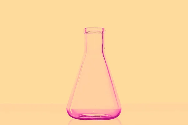 Laboratory Flasks Transparent Glass Chemistry Medicine Laboratory — Stock Photo, Image