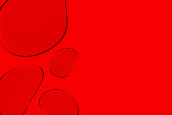 Capsule Petri Sangue Rosso Laboratorio Strumenti Laboratorio Inclusioni Liquido Gel — Foto Stock