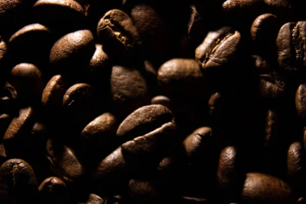 Coffee beans close up. Lots of coffee beans.