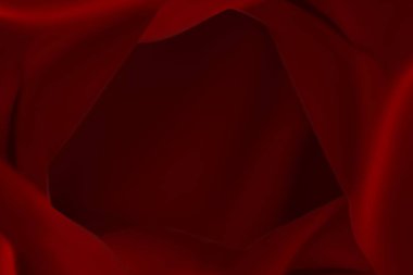 Red silk or satin luxury fabric texture can use as abstract background, abstract background luxury cloth or liquid wave or wavy folds