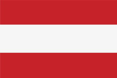 The flag of Austria. Austria. The state symbol of Austria. Flag