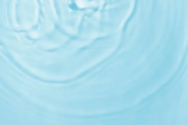 Волны Поверхности Воды Нежные Световые Волны Вода Вид Сверху Синий — стоковое фото