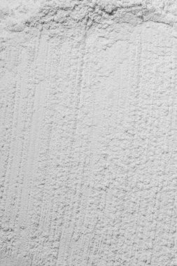 Toz dokusu, un, kum. - Beyaz. Çizgiler, çizgiler. Kalıplı, çatlak. - Beyaz. Banner, reklamcılık. Boşluk. Bir yazı için..