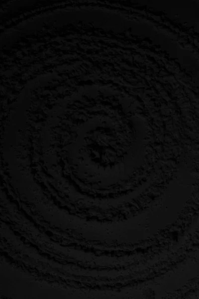 Siyah Doku Karanlık Arka Plan Kum Toz Kömür Dalgalar Çizgiler — Stok fotoğraf