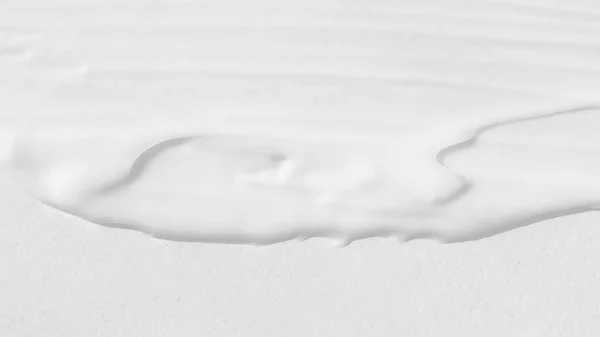 Grandes Manchas Creme Cosmético Branco Textura Creme Close — Fotografia de Stock