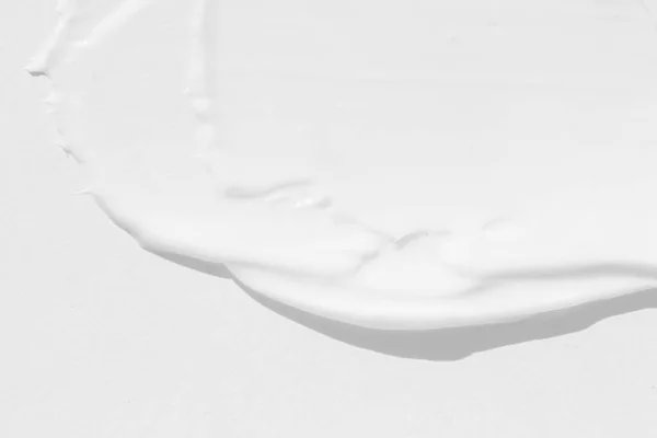 Grandes Manchas Creme Cosmético Branco Textura Creme Close — Fotografia de Stock
