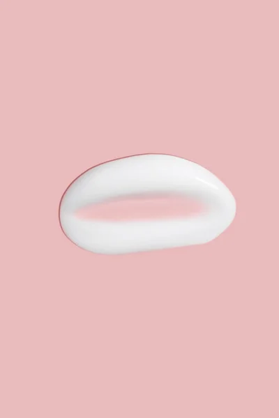 Dab Cosmetic Cream Light Smooth Surface Texture Spreadable Cream Liquid — Stock Photo, Image