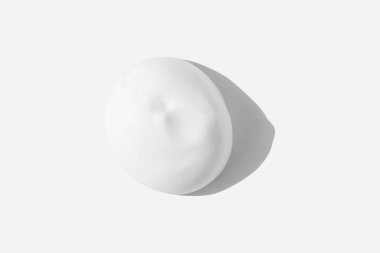 Büyük bir damla köpük. bir köpük dokusu lekesi.