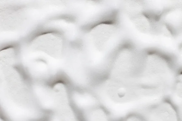 Textura Espuma Branca Sobre Todo Fundo — Fotografia de Stock