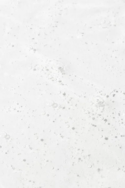 Текстура Сыворотки Геля Прозрачный Крем Пузырьками Заднем Плане Прозрачный Косметический — стоковое фото