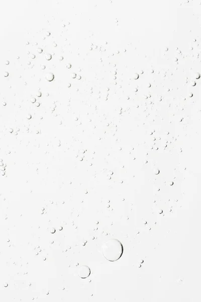 Текстура Сироватки Або Гелю Прозорий Крем Бульбашками Задньому Плані Прозорий — стокове фото