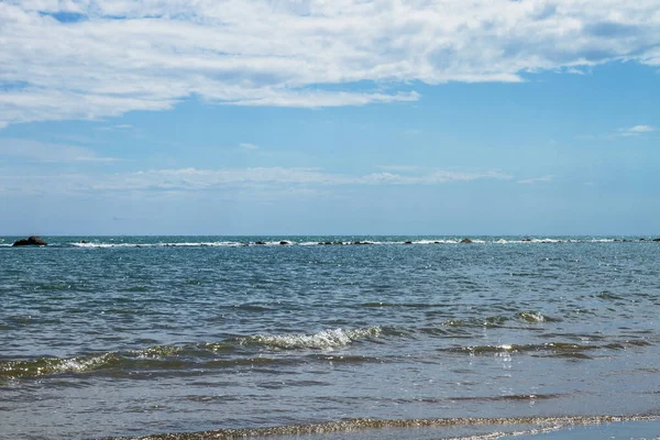 stock image Seascape. Sea and sky. Horizon on the sea