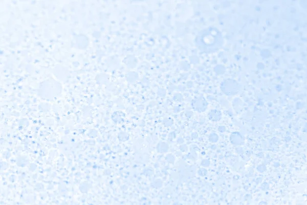 Bublinkově Modré Pozadí Malými Bublinkami Hladině Vody Nebo Oleje — Stock fotografie