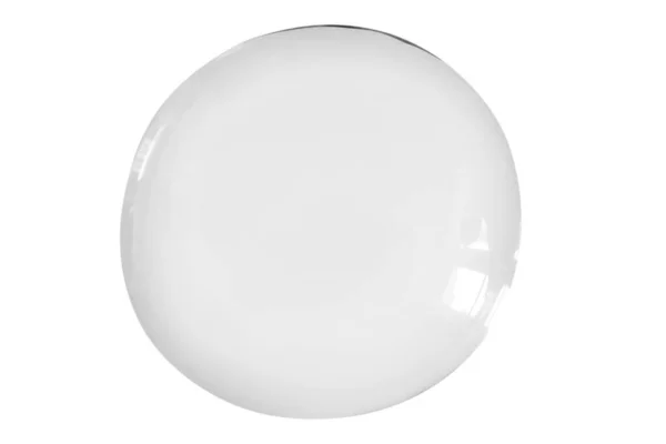 Círculo Bola Burbuja Transparente Sobre Fondo Blanco — Foto de Stock