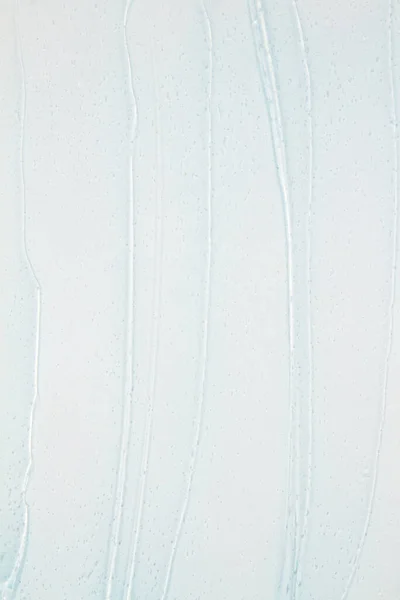 Много Чистого Голубого Геля Сыворотки Пустом Прозрачном Фоне — стоковое фото
