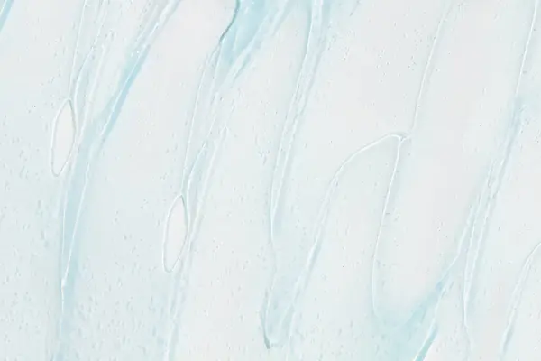 Много Чистого Голубого Геля Сыворотки Пустом Прозрачном Фоне — стоковое фото