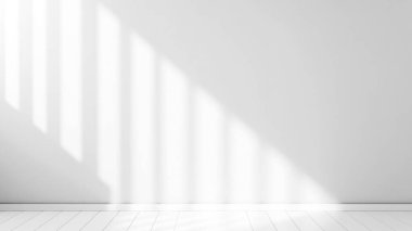 Güzel gölgeleri ve röfleleri olan bir duvar. boş arkaplan Boşluğu kopyala.