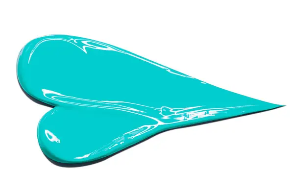 Parlak mavi boya lekesi. Leke mavi..