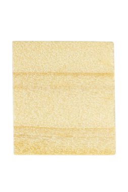 Boş arkaplanda ahşap plaka