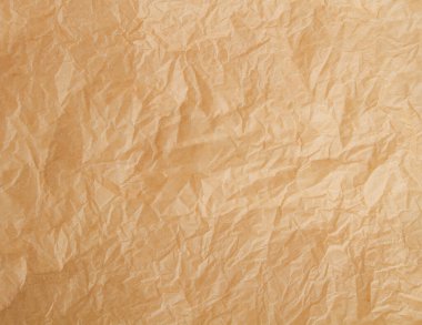 Buruşuk sarı el işi kağıt arka plan.