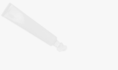 Tüpten sıkılmış merhemler. hafif bir arkaplanda.