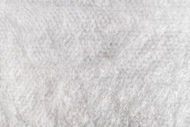 Patlamış baloncuk ambalajının pürüzsüz arkaplanı