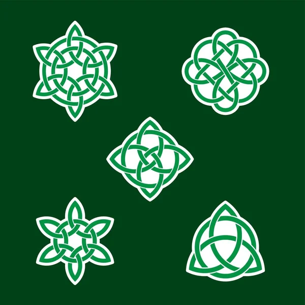 Irish Celtic Knot Vector Stickers Gráficos vectoriales