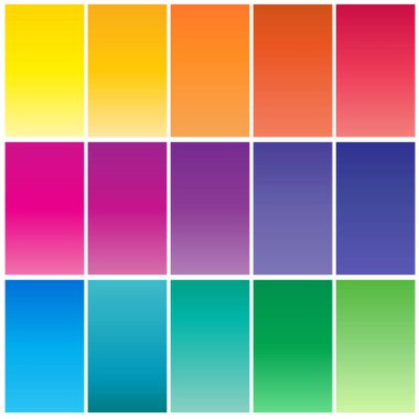 parlak renk gradyan etkisi vektör arkaplanı