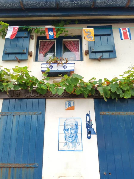 Биарра Одна Самых Важных Туристических Достопримечательностей Франции — стоковое фото