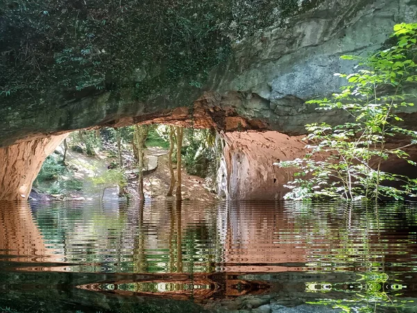 Zugarramurdi Caverna Surreal Lugar Onde Ritos Pagãos Foram Celebrados Bruxaria — Fotografia de Stock