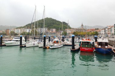 Lekeitio, turizm merkezi, Bask ülkesinin özünü koruyan yer, Vizcaya, İspanya,