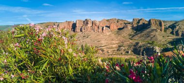 Faraglioni, Gorges, Viguera Dağları, La Rioja, İspanya,