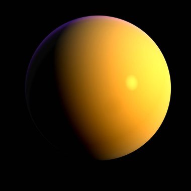 Çok boyutlu bir uzayda geometrik figüratif elementlerle soyut bileşim,