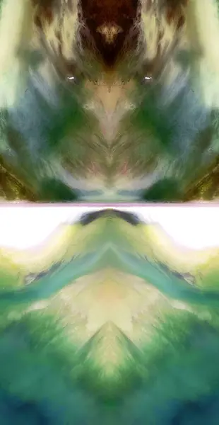 Тело Душа Абстрактная Симметричная Фотография Пустынь Сша Воздуха Концептуальная Фотография — стоковое фото